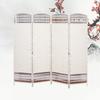 Divisória de Tela para Entrada Feita de Rattan, Dobrável e Móvel, para Sala de Estar e Escritório, Novo Estilo Chinês