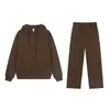 Sudadera deportiva de marca A de alta calidad para otoño e invierno, color sólido reflectante, con cuarto de cremallera, cuello alto con cremallera, conjunto de sudadera holgada para hombre