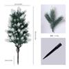 Decoración Navideña Artificial para Jardín y Sala de Estar de Amazon Transfronterizo, Árbol de Suelo, Agujas de Pino Artificiales, Clavija de Suelo, Planta Artificial