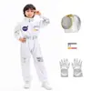 Traje espacial infantil Halloween cosplay Performance Suit Astronaut Gloves Holiday Party Performance Playing Suit