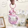 Llavero Creativo de Dibujos Animados Aceite en Kulomi Perro Yugui Colgante Taladro Dibujo Animado Creativo Bolso de Novia Pequeño Regalo