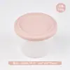 Lonchera de Silicona de Grado Alimenticio, Caja de Almacenamiento para Conservar Frescura, Bol para Almacenar Verduras Encurtidas, Bol Pequeño para Kimchi, Uso Especial para Calentamiento en Microondas