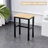 Banqueta Quadrada Pequena Linha de Montagem Bancada de Oficina Aula de Treinamento Mesa e Cadeira para Cursinho Banco Simples de Ferro Cadeira de Mesa para Estudante