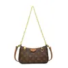 Bolso de Hombro con Monograma de Lujo Ligero para Mujer, Nuevo Bolso de Hombro Clásico Bloque de Mahjong 2026, Bolso de Hombro Cruzado con Cadena de Moda