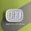 Múltiplos estilos de moldes para nail art de laço Moldes de laço 3D esculpidos em silicone Moldes de laço para decoração de unhas vestíveis