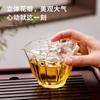 Set de Vidrio de Borosilicato Alto Tazón Pequeño Taza de Té Kung Fu Venta al por Mayor Taza Magnolia Taza de Té Transparente Taza para Velas Tapa Vaso