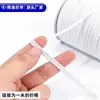 Banda Elástica Negra y Blanca al por Mayor en Stock, Accesorios para Ropa, Hilo de Látex de Alta Elasticidad, Mangas para Ropa, Cubrezapatos, Banda de Alta Elasticidad