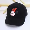 Gorra de pico de pato para bebé de 1 a 3 años, sombrero de pana, diseño de dibujos animados, nuevo estilo otoño/invierno, gorra de béisbol infantil coreana, marca de moda, para exportación