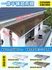 Alero Protector de Lluvia para Uso Doméstico, Toldo Impermeable para Ventana Exterior, Cubierta de Lluvia para Balcón, Toldo con Soporte de Aleación de Aluminio