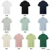 Camisetas 100% Algodão, Roupas de Trabalho, Camisas Polo, Uniformes Corporativos com Logo Personalizado, Camisetas Publicitárias Bordadas de Manga Curta Feitas Sob Medida, Texto Impresso DIY