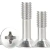 Acero Inoxidable 304 Cabeza Avellanada Cruz Tornillos Flojos Cabeza Plana Tornillos Flojos Tornillos de Media Rosca M3M4M5M6