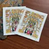 Hotong Tíbet Nepal Thangka Puro Pintado a Mano Zaki Lam Núcleo de Cartón 4*5
