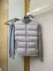 Jaqueta Masculina Europeia M Mengjia de Tricô Bordado Patchwork Casual Quente Fashion Slim Fit com Capuz