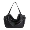 Bolso Tote Sencillo Transfronterizo para Viajes Diarios de Mujer 2025 Invierno Nuevo de Moda Retro Moda Gran Capacidad Bolso de Hombro Único Cruzado