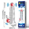 Preservativo Lobo de Cristal Amor Secreto com Pontas, Bloqueio de Esperma, Alongamento e Espessamento, Design Tridimensional de Partículas Grandes, Produto Inovador para Adultos