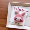 Corea del Sur linda para niños grande tela algodón rosa enchufe algodón animal niñas linda estrella de cinco puntas pinza de pico de pato