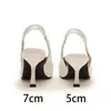 Zapatos de Moda para Mujer 2026 Primavera/Otoño Nuevo Estilo Elegantes de Charol Puntiagudos con Moño Trasero Abierto Tacón de Aguja Punta Cerrada