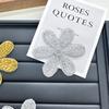 Venta transfronteriza 7.5cm cuentas para uñas 6 flores pequeñas versátil zapatos y sombreros de verano bolsos tocado accesorios para el cabello pequeños accesorios