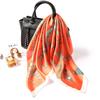 Estrela Internet Celebridade Cachecol Quadrado Feminino 70x 70cm Cachecol Decoração Coringa Outono e Inverno Corrente de Lenço