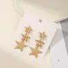 Pendientes Largos Dorados Elegantes para Mujer Dongdaemun Coreano Diseño de Nicho ins Pendientes de Lujo Ligero Venta al por Mayor