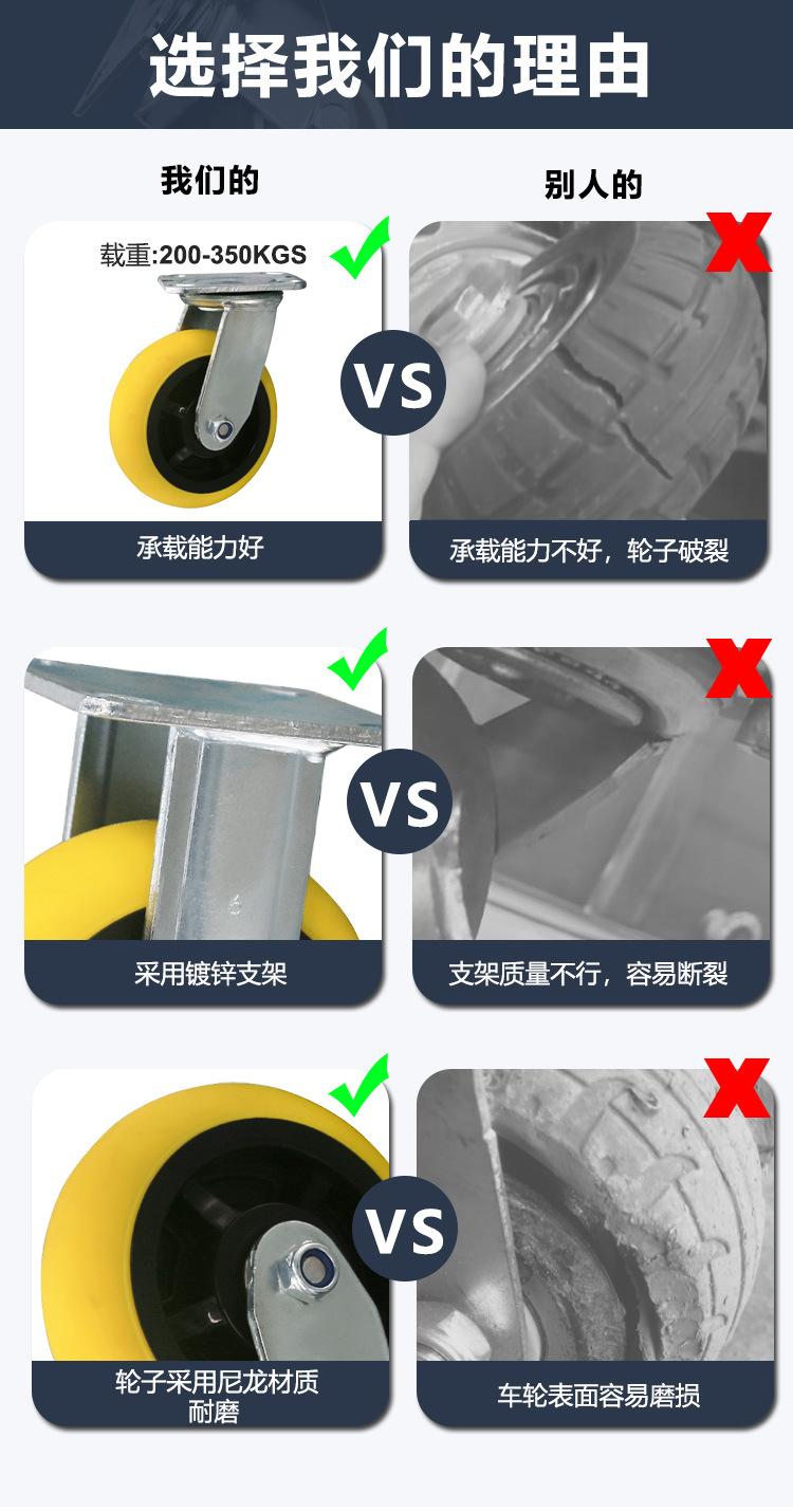 中型重型脚轮