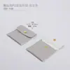 Bolsa de Embalaje para Joyería con Broche Metálico de Cuero PU Bolsa de Almacenamiento para Pulseras Anillos Bolsa Portátil con Tapa para Colgantes Pulseras Joyería