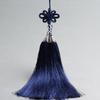 Colgante de encriptación de nudo chino con doble borla, colgante de joyería, accesorios para bolso Hanfu, pequeño colgante para oreja de coche, venta al por mayor
