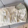 Fábrica Directa Conjunto de Pijama de Algodón Nube de Verano para Mujer 2026 Nuevo Estilo Manga Corta Pantalones Cortos para Niña Estudiante Dibujos Animados Ropa de Casa