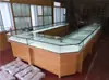 Prateleira para óculos nova vitrine de óculos de sol prateleira estilo balcão grátis madeira maciça 90 vidro Ilha classificação