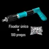 Mini artefato de teto pistola de pregos silenciador integrado pistola de pregos especial pistola de pregos canaleta pistola de pregos a ar fixo cimento
