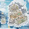 115.0 Pegatinas de Paisajismo Yilan Película Táctil Grande Pegatinas Curativas Escena en Miniatura Manual de Descompresión Pegatinas