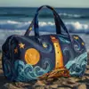 2026 Nueva Serie Náutica Retro Transfronteriza Bolsa de Viaje Acolchada Portátil para Distancias Cortas Bolsa Deportiva Multifuncional para Fitness