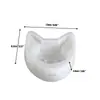 Molde de Silicona para Velas de Aromaterapia, Colgantes de Joyería, Cabeza de Gato, Ojo de Gato, Gato de Halloween, Murciélago, Molde para Manualidades, Venta al por Mayor