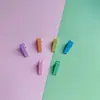 Nuevo pasador de color caramelo de 2 cm para niños, pasador lindo, pinza para flequillo, pinza lateral, material para manualidades DIY, accesorios de joyería