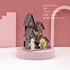 Quebra-cabeça tridimensional 3D infantil atacado meninos e meninas brinquedos educativos modelo de casa de papel artesanal DIY tenda em estoque