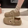 Zapatos de Cobertura Total de Piel de Vaca Estilo Birkenstock 2026 Primavera/Verano Nuevos Zapatos para Mujer con Suelas Suaves que Son Cómodos y Fáciles de Poner, Mocasines