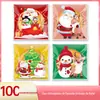 Saco de Doces de Halloween Abóbora Fantasma Saco Autoadesivo Embalagem para Assados Saco Ziplock Biscoito Biscoito Floco de Neve Saco OPP
