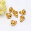 Accesorios DIY Chapados en Oro Conservadores del Color Conector de Tres Vías Cuentas Calabaza Cuentas Espaciadoras Cuentas para Hilo Pulsera Collar Cuentas Budistas Accesorios de Acabado