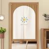 Cortina de Puerta Minimalista para Dormitorio y Sala de Estar, Cortina Divisoria para Baño, Media Cortina de Privacidad para Habitación con un Toque de Estilo Ins de Alta Gama