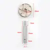 Conector Tres en Uno Reforzado de Alta Resistencia para Ensamblaje de Muebles Tornillo Sujetador Rápido para Armario Gabinete Cama Accesorios de Rueda Excéntrica