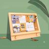 Suporte de Mesa Painel para Notas Pequeno Painel de Cortiça Painel de Exibição de Fotos de Parede Painel Criativo de Recados para Escritório