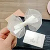 Nuevo Pasador de Pelo con Lazo de Malla, Pasador para Niña Dulce, Pinza Superior Versátil para Cola de Caballo Alta, Pinza Lateral, Accesorios para el Cabello