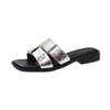 Sandalias Planas de Piel de Vaca de Primera Capa Zapatos de Hada 2026 Nuevo Verano Estilo Francés Sandalias Planas de Alta Gama para Exteriores para Mujer