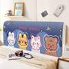 Nueva Funda de Mesita de Noche para Niños Bolsa Suave Estilo Princesa Cubierta Trasera de Cama Artefacto Feo Funda Protectora Elástica para Mesita de Noche