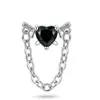 Accesorios para Joyería DIY al por Mayor Pendientes de Murciélago con Incrustaciones de Cobre y Circonita Perforaciones Labiales Perforaciones para Cejas Joyería para Piercings Cabezales de Repuesto