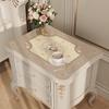 Mantel de Mesa con Forma Especial de Estilo Europeo Mesa de Noche Mesa Mesa Mantel Cubierta de Tela para Lavadora Doméstica Cubierta de Tela Toalla Mesa de Centro Mantel