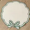 Servilletas de Lino Tejidas a Mano/Manteles Individuales, Disponibles en Varios Colores y Diseños, Lavables y Reutilizables