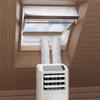 Exclusivo transfronterizo superventas tela gruesa de nailon para sellado de aire acondicionado, tela suave para sellado de aire acondicionado móvil, deflector para ventana de puerta corredera