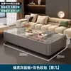 Mesa de Centro para Sala de Estar, Estilo Nuevo, Lujo Ligero, Moderna, Mesa de Centro Rectangular de Pizarra, Simple y Moderna