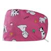 Gorro de Enfermera de Algodón Puro con Dibujos Animados Transpirable Ajustable Gorro Quirúrgico de Doctor Gorro para Clínica Dental Gorro de Trabajo para Hombres y Mujeres